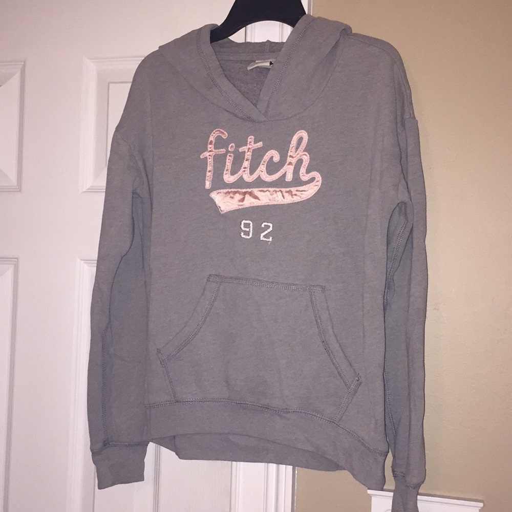 Abercrombie Kids grey hoodie